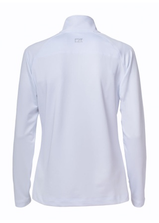 Mikina COOS BAY HALF ZIP WHITE Back