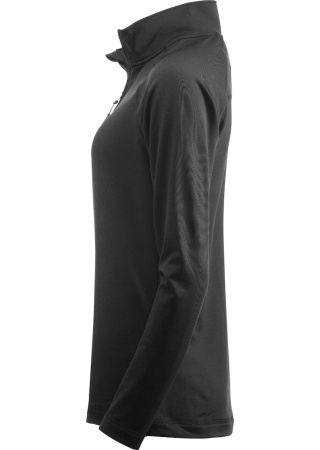 Mikina COOS BAY HALF ZIP BLACK Side