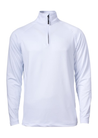 Mikina COOS BAY HALF ZIP WHITE Front