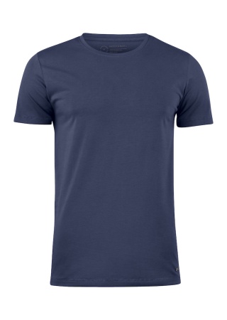 Pohodlné tričko MANZANITA ROUNDNECK NavyBlue Front