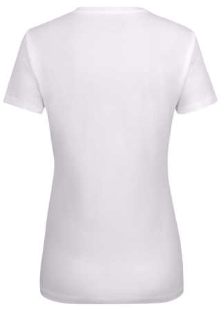 Pohodlné dámské tričko MANZANITA V-NECK WHITE Back