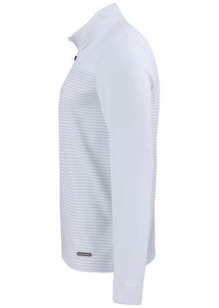 Mikina TRAVERSE HALF ZIP WHITE Side