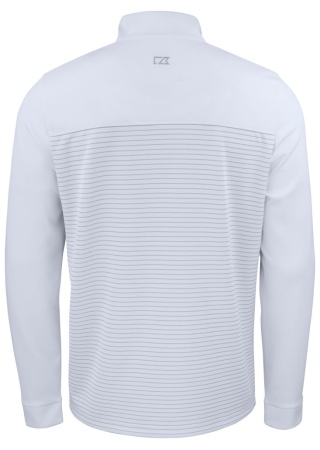 Mikina TRAVERSE HALF ZIP WHITE Back