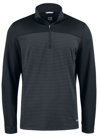 Mikina TRAVERSE HALF ZIP BLACK Front