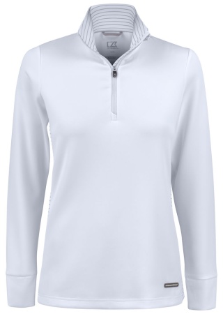 Dámská mikina TRAVERSE HALF ZIP WHITE Front