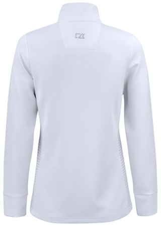 Dámská mikina TRAVERSE HALF ZIP WHITE Back