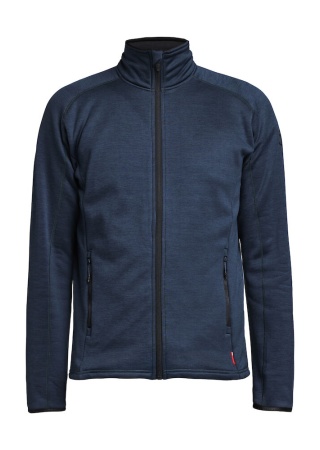 Mikina na zip TENSON TXLITE DARK BLUE Front