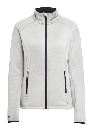 Dámská mikina na zip TXLITE LIGHT GREY Front