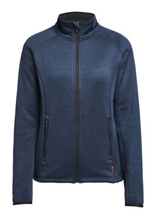 Dámská mikina na zip TXLITE DARK BLUE Front