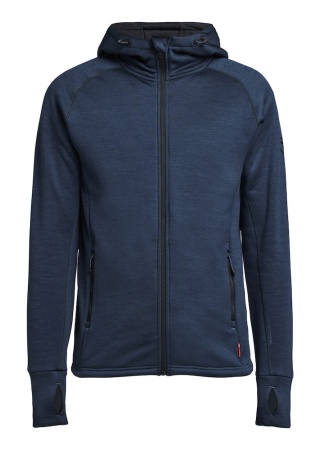 Mikina na zip TENSON TXLITE DARK BLUE Front