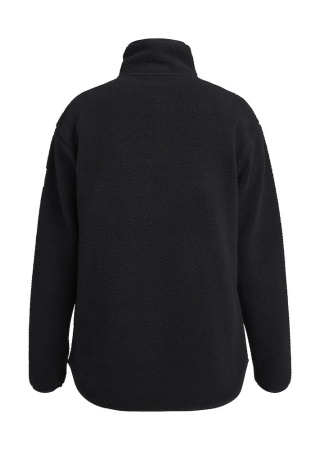 Dámská fleecová mikina YOKE HALF ZIP BLACK Back