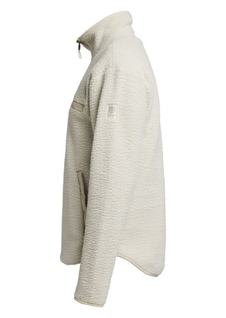 Fleecová mikina YOKE HALF ZIP SAND Side