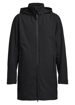 Nepromokavá parka DEW POINT BLACK Front