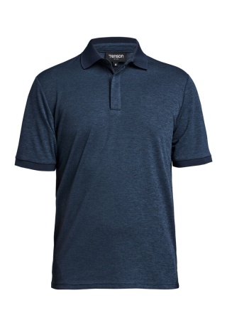 Pánské polo TXLITE melange DARK NAVY Front