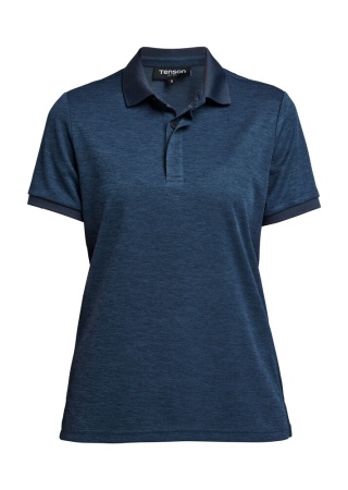 Dámské polo TXLITE melange DARK NAVY Front