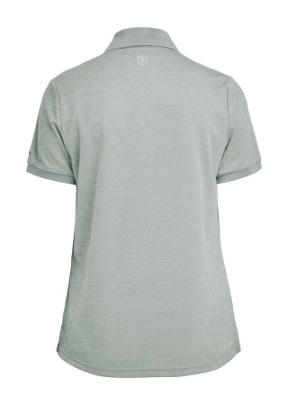 Dámské polo TXLITE melange GREY GREEN Back