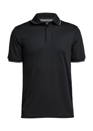 Pánské polo TXLITE QUICKDRY BLACK Front