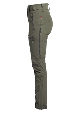 Dámské outdoorové kalhoty TXLITE FLEX DARK OLIVE Side