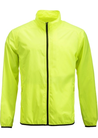 Funkční bunda LA PUSH RAIN NEON YELLOW Front