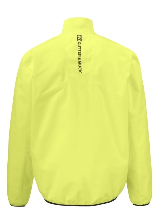 Funkční bunda LA PUSH RAIN NEON YELLOW Back