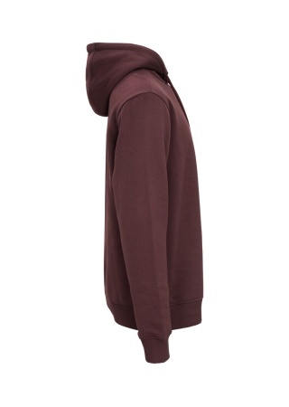 Mikina KEY HOOD (GOTS) BURGUNDY Side