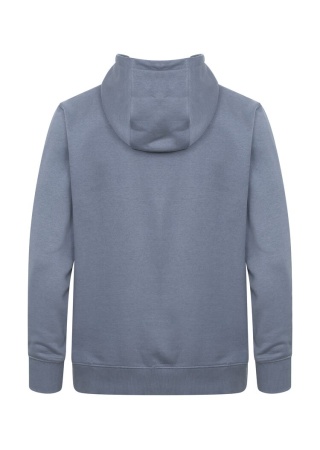 Mikina KEY HOOD (GOTS) DUSTY BLUE Back