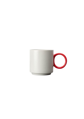 CUP NOOR GREY/RED BYON Front