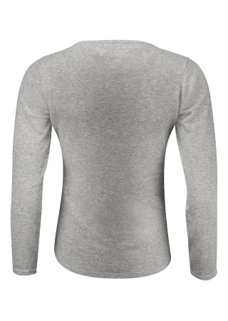 Dámský svetr se zipem Ashland Cardigan GREY Back