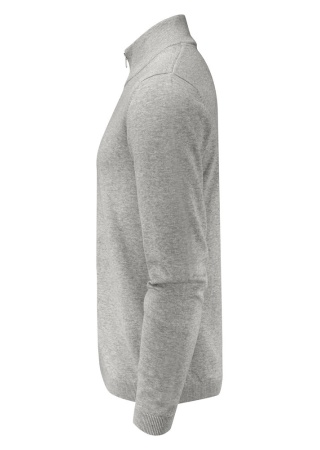 Pletený svetr se zipem Ashland Cardigan GREY Side