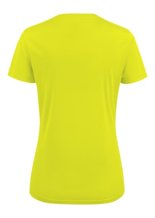 Dámské funkční tričko Printer RUN NEON YELLOW Back