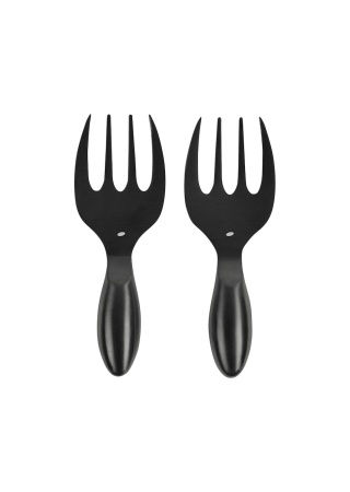 SALAD SERVER SET INSALATA BLACK BYON Front